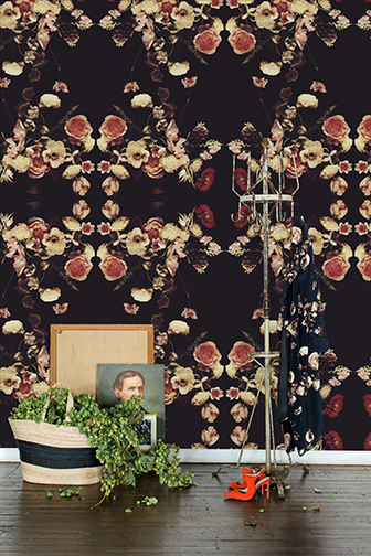 Ashley Woodson Bailey floral wallpaper