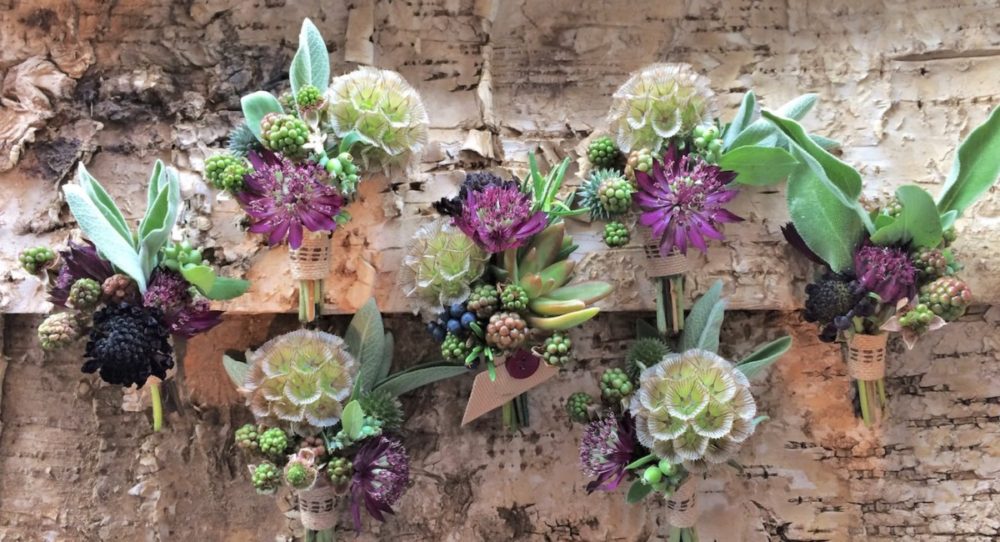 boutonniere ideas from The Flower Hat