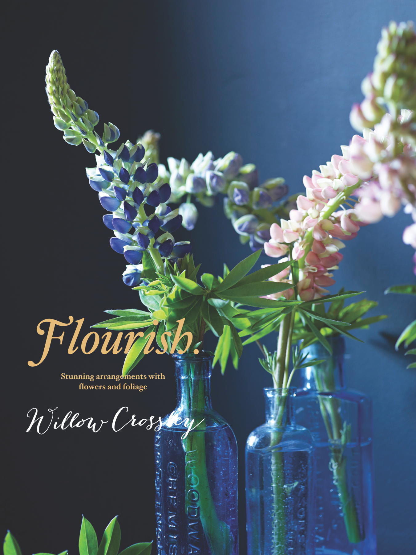 book cover for Flourish by Willow Crossley