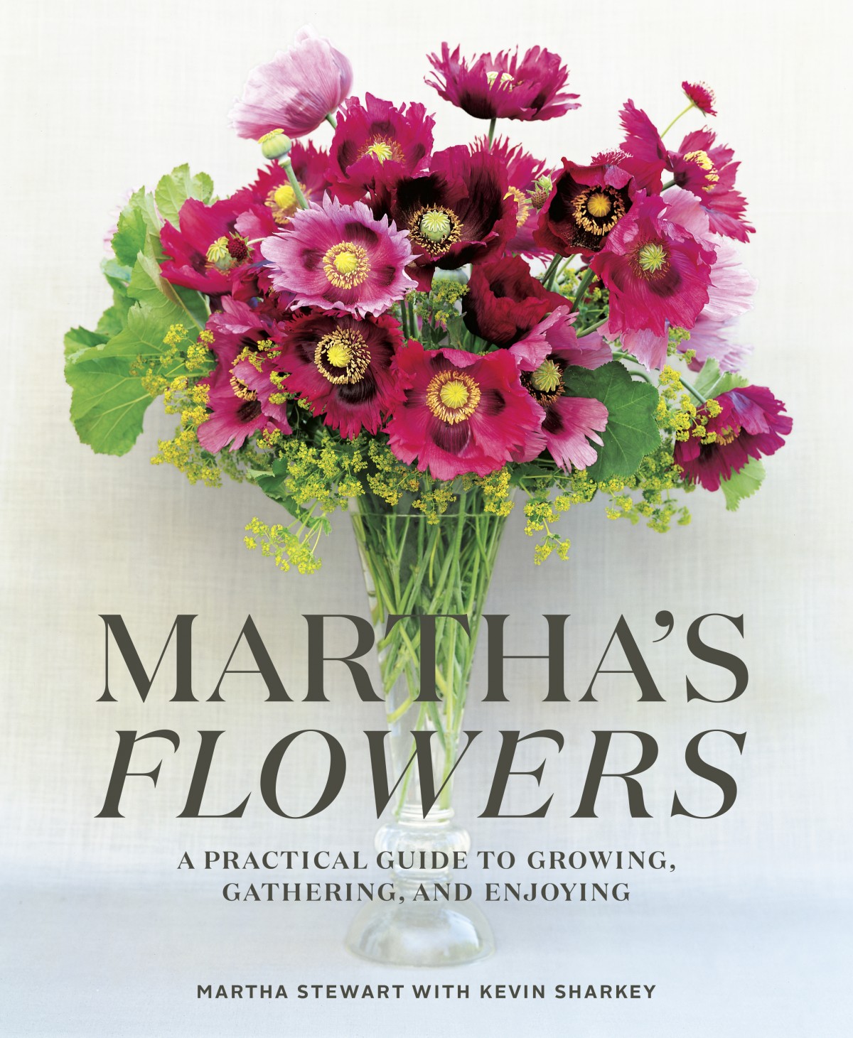 MARTHA'S FLOWERS cover with purple flowers.
