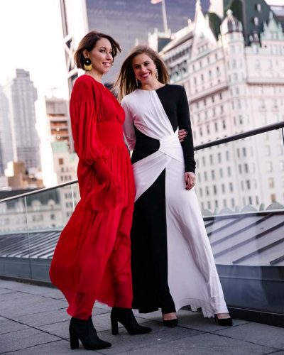 Alison Bruhn (left) Delia Folk of The Style That Binds Us