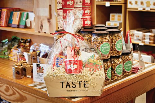 gourmet treats gift basket from Taste, Richmond, VA