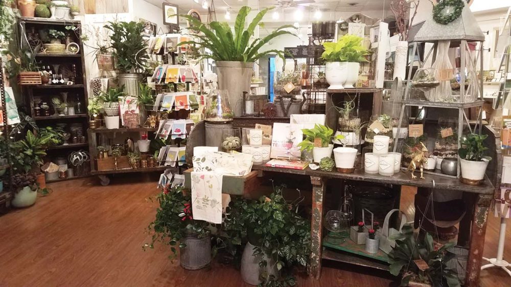 A view inside Strawberry Fields, a flower and gift shop in Richmond, Virginia. 