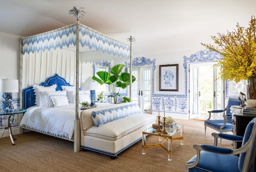 Kips Bay Palm Beach Show House 2020 - master bedroom