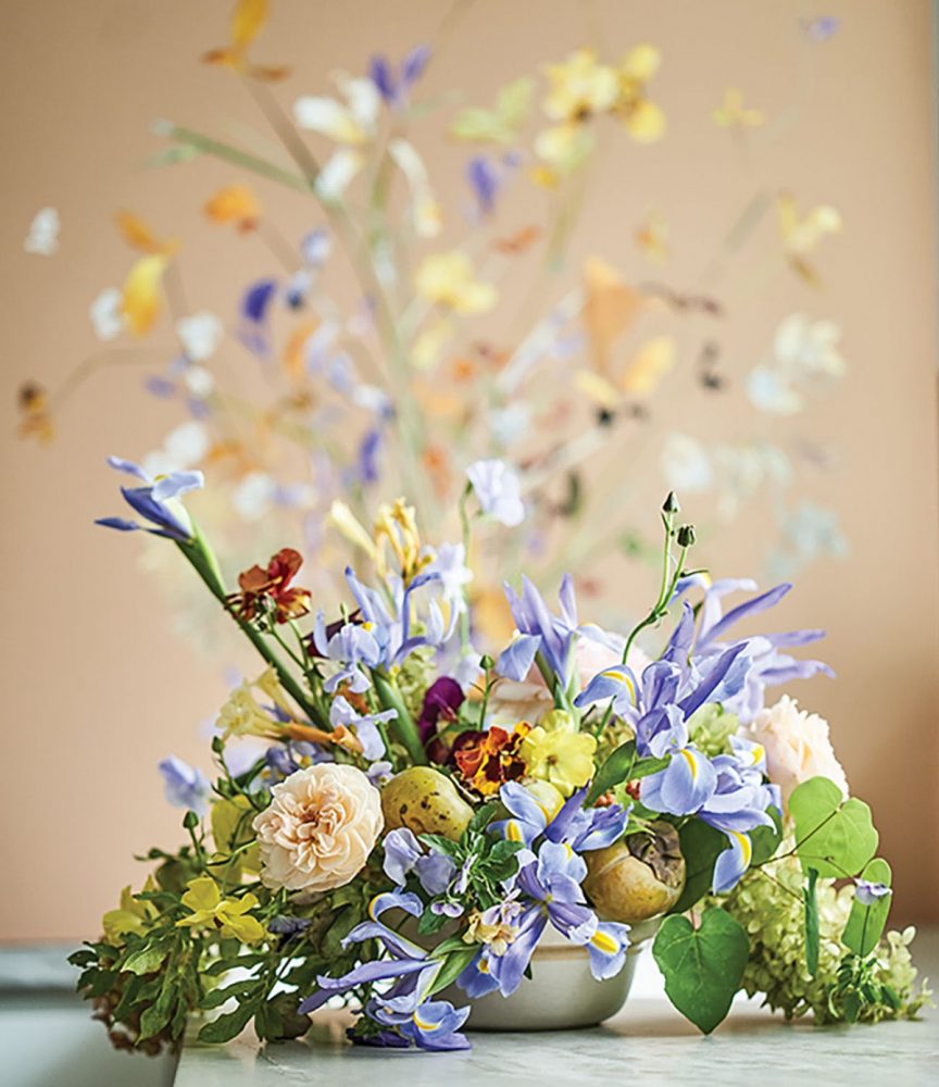 painting and floral design by Marcy Cook