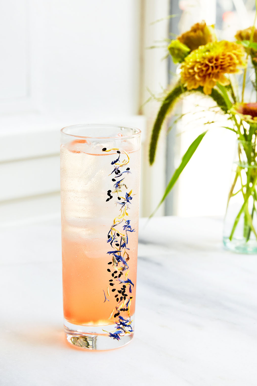 botanical-infused cocktail at Il Florista