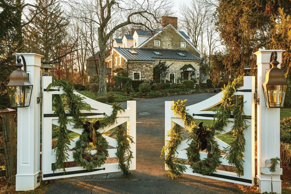 Gates open to Cara Brown's historic New Jersey farm house