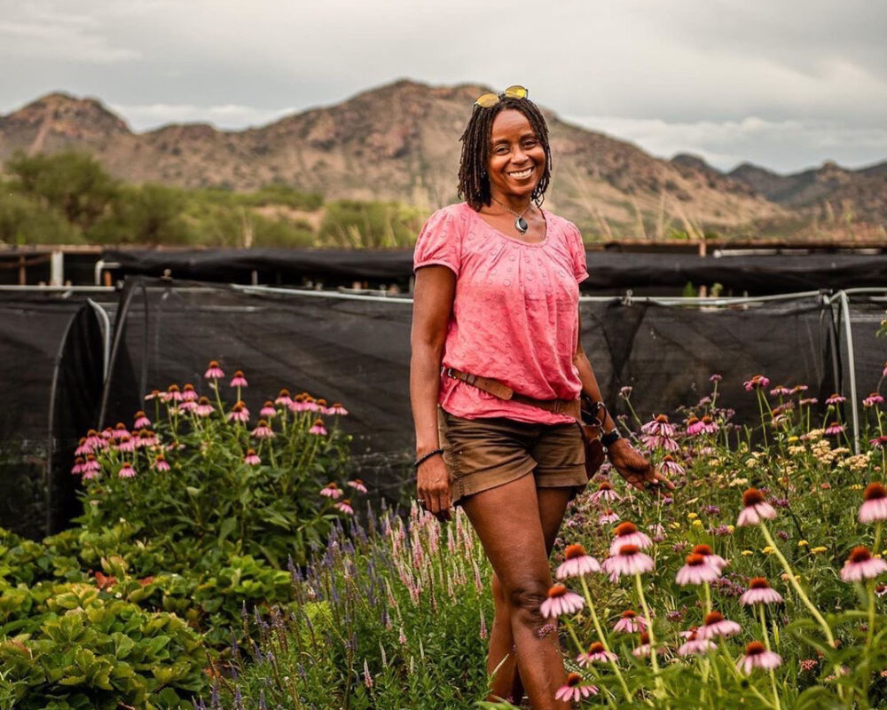 Aishah Lurry of Patagonia Flower Farm in Arizona