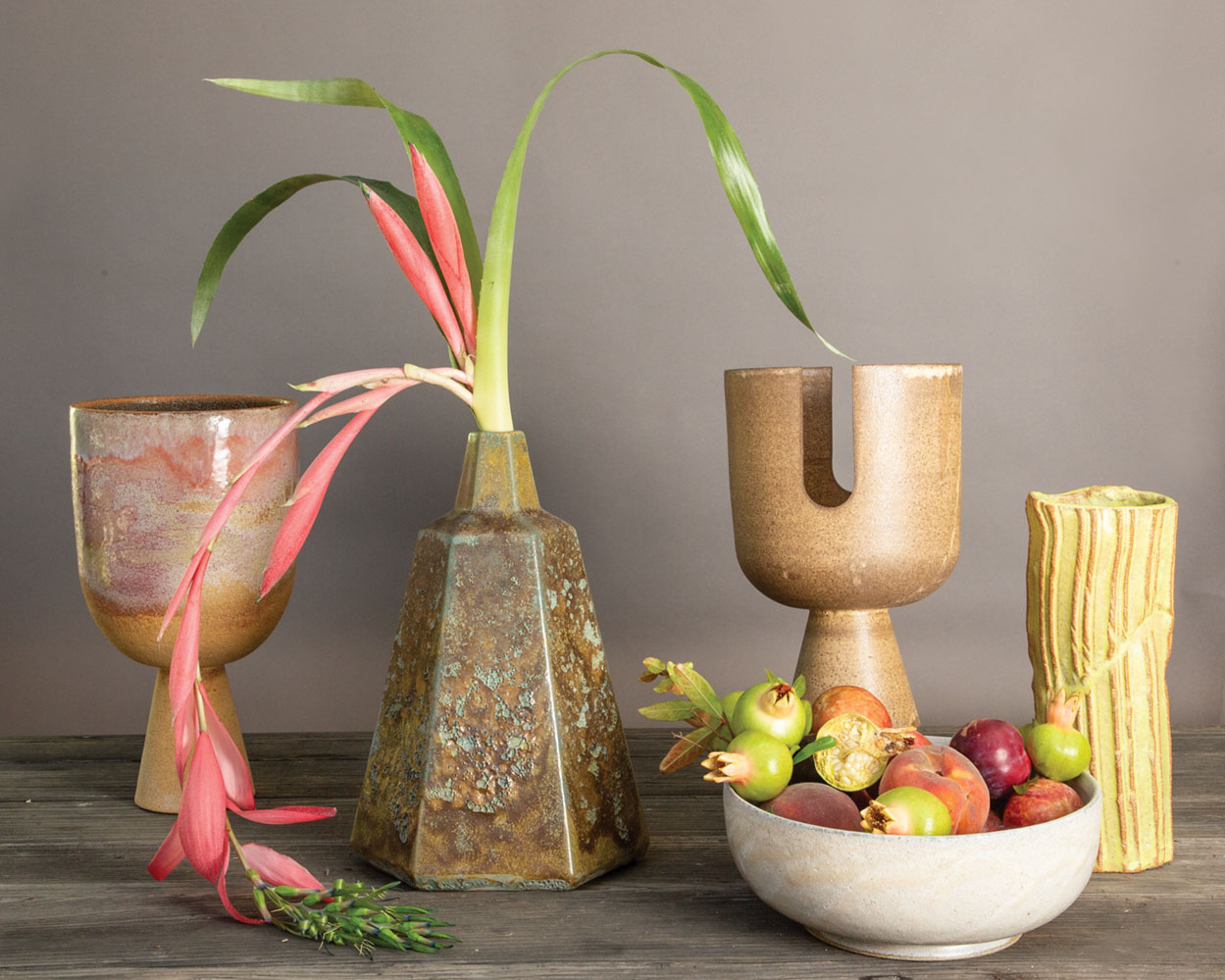 Ceramic vases and bowls by Josh Beckman of FBP Works