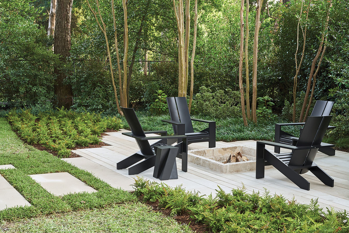 outdoor seating, Melissa Gerstle landscape design