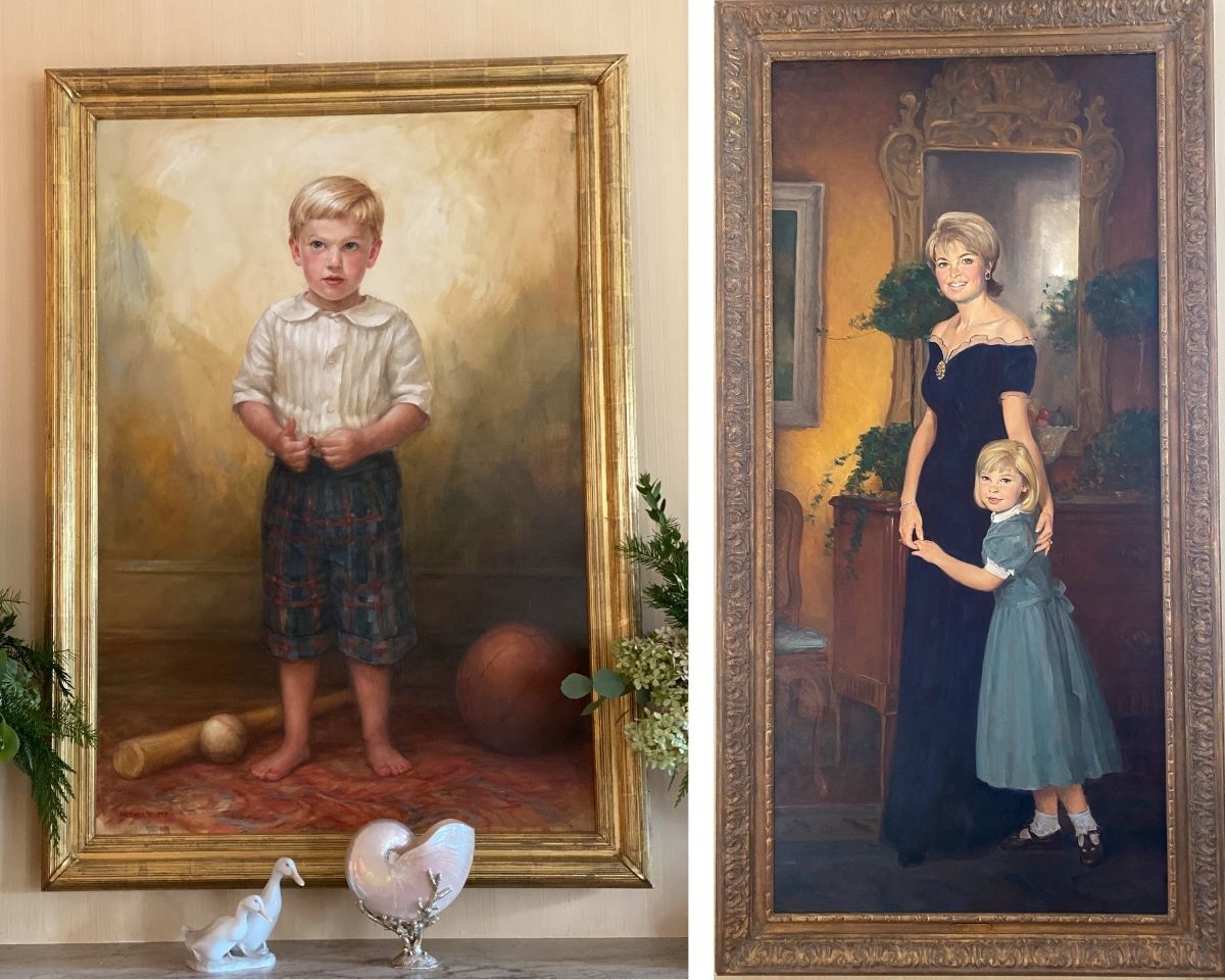 commissioned fine art portraits of the Koepfgen family