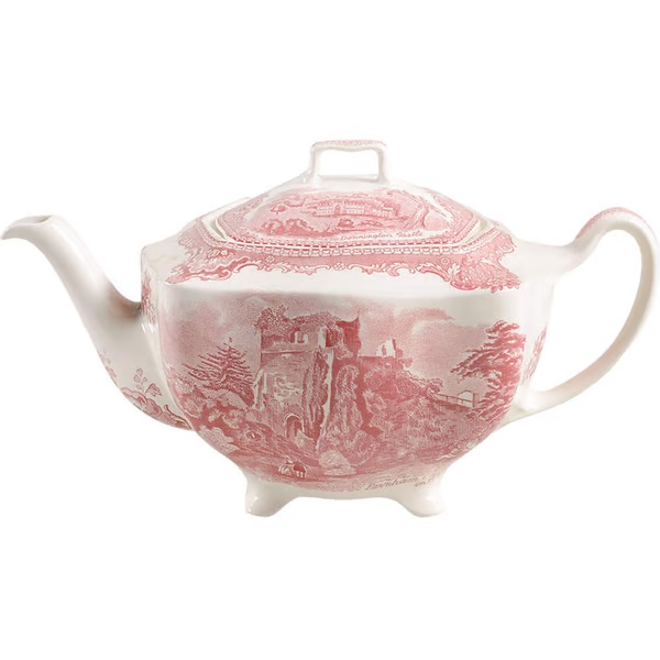 An Old Britain Castles Pink Vintage Teapot.