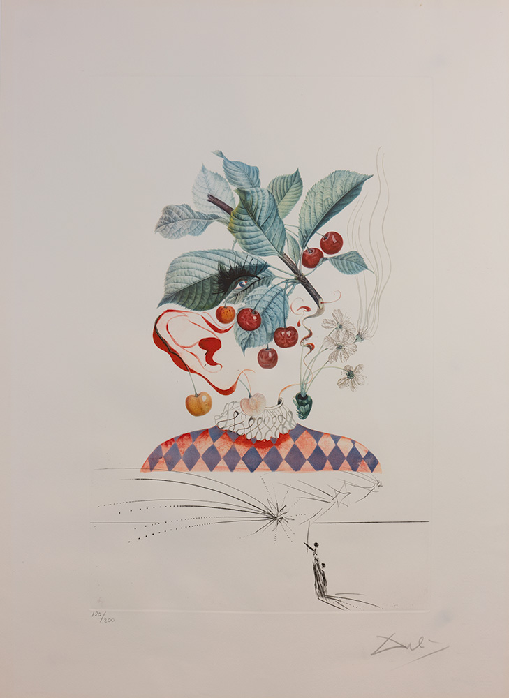 Salvador Dali's Pierrot Cherries